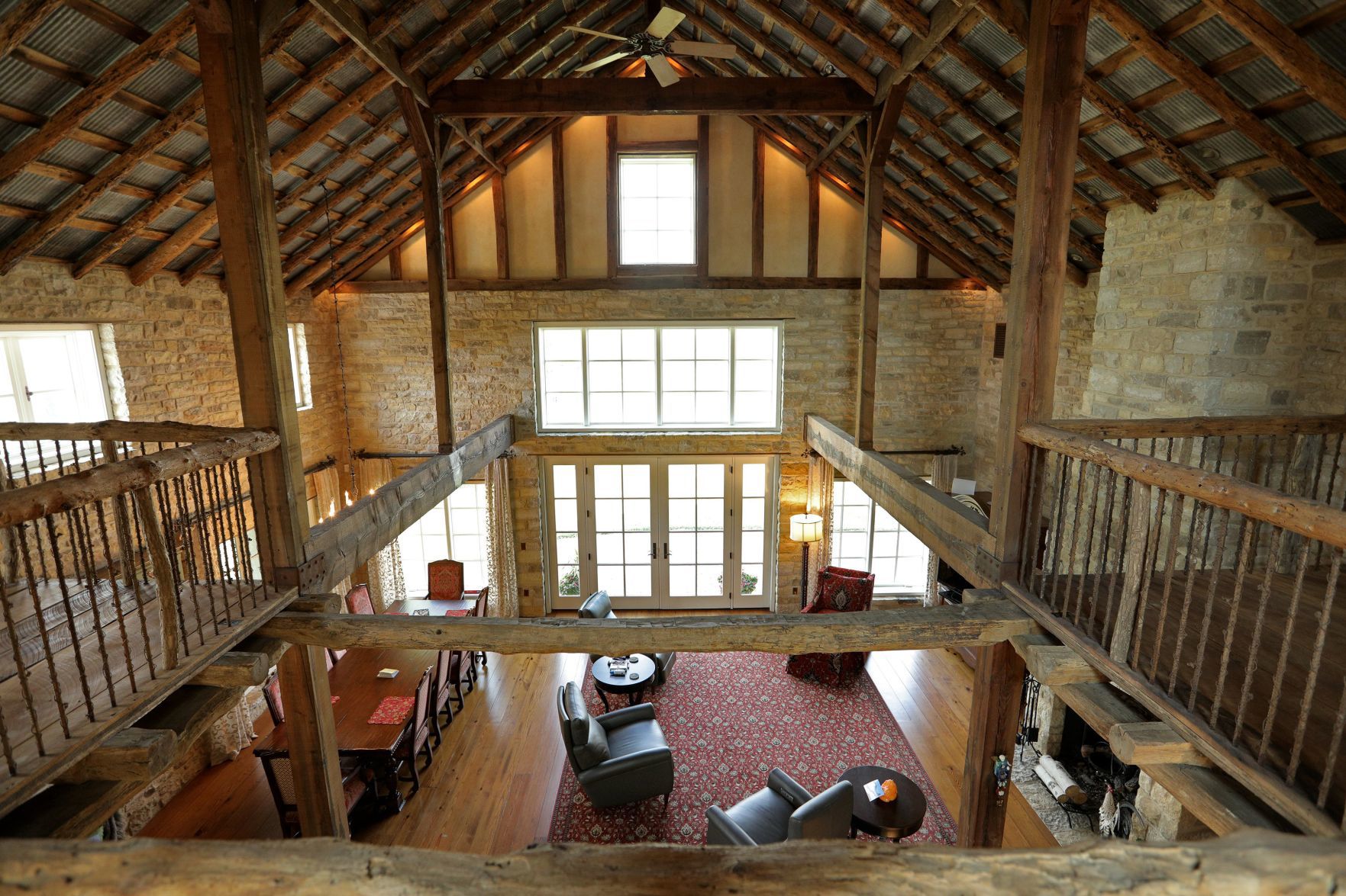 At home: Ron Brown's Franklin County ranch